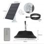 LED Solar Round Ceiling Wall Light